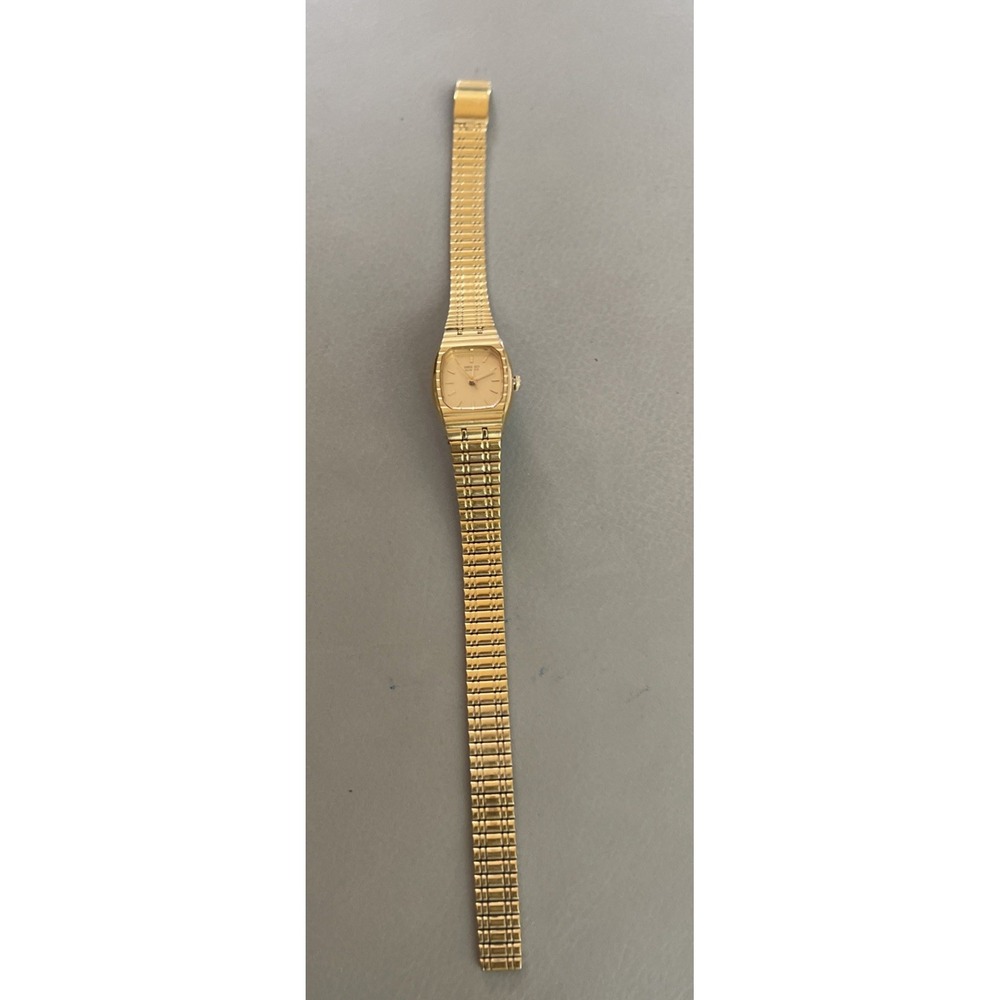 Vintage Seiko 2P21-5020 Women's Wristwatch Gold Dress *Needs Battery & Clasp* - Picture 2 of 8